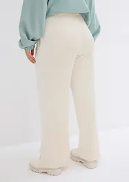 Pantaloni di velluto con cinta elastica, bonprix