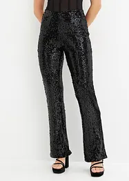 Pantaloni con paillettes, bonprix