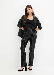 Pantaloni con paillettes, bonprix