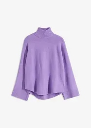 Maglione con collo dritto, bonprix