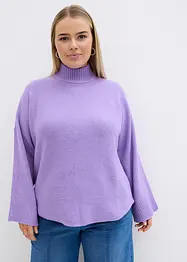 Maglione con collo dritto, bonprix