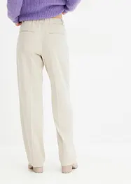 Pantaloni con pinces, tapered, bonprix