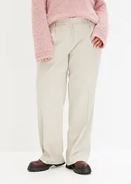 Pantaloni con pinces, tapered, bonprix