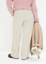 Pantaloni con pinces, tapered, bonprix