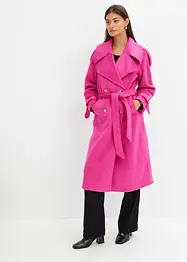 Trench in simil lana, bonprix