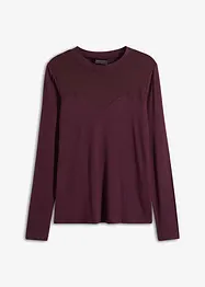 Maglia a maniche lunghe con mesh, bonprix