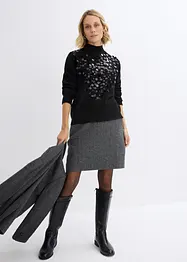 Maglione con paillettes, bonprix