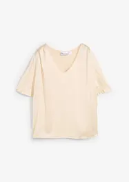 Maglia con satin, bonprix