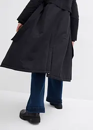 Parka lungo invernale con cintura, bonprix