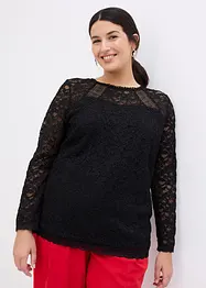 Maglia in pizzo, bonprix