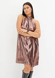 Abito corto in satin fine, bonprix