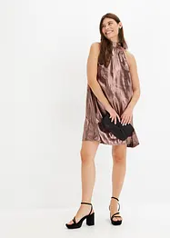 Abito corto in satin fine, bonprix