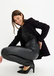 Pantaloni aderenti in similpelle, bonprix