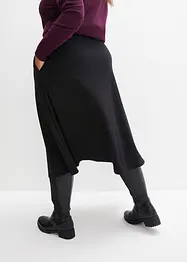 Gonna midi in misto viscosa, bonprix