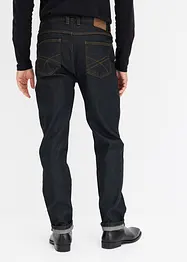 Jeans elasticizzati classic fit con cinta elasticizzata ai lati, straight, bonprix