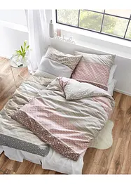 Biancheria da letto con fantasia a fasce, bonprix