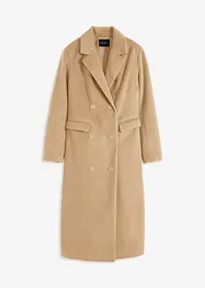Cappotto doppiopetto in simil lana, bonprix