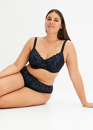 Slip alto con lurex multicolore, bonprix