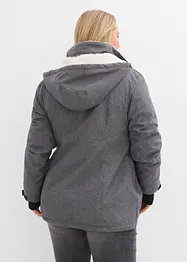 Giacca prémaman morbida 3 in 1 con inserto babywearing, bonprix