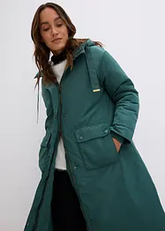 Parka ampio svasato con coulisse, bonprix