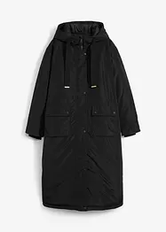 Parka ampio svasato con coulisse, bonprix