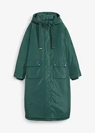 Parka ampio svasato con coulisse, bonprix