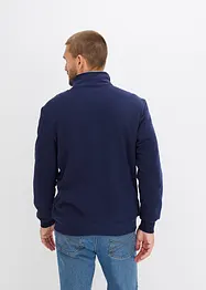 Felpa termica con zip e fodera calda, bonprix