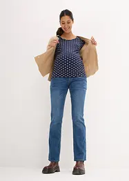 Maglia prémaman (pacco da 2) in cotone biologico, bonprix