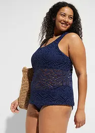Tankini in pizzo (set 2 pezzi), bonprix