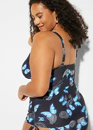 Top per tankini con laccetti da annodare, bonprix