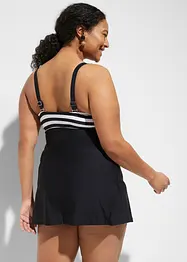 Tankini lungo con slip a vita alta (set 2 pezzi), bonprix