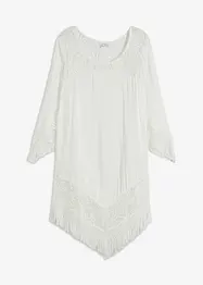 Tunica copricostume con pizzo in viscosa, bonprix