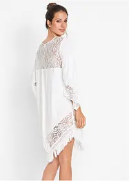 Tunica copricostume con pizzo in viscosa, bonprix