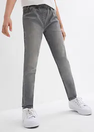 Jeggings a vita media (pacco da 2), bonprix