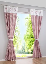 Tenda in cotone biologico con fermatenda (pacco da 1), bonprix