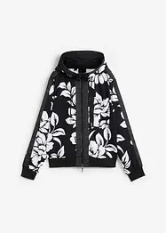 Felpa con zip e cotone, bonprix
