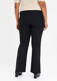 Pantaloni elasticizzati bootcut, bonprix