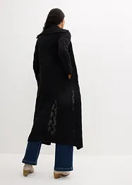 Maxi cardigan in maglia a trecce, bonprix