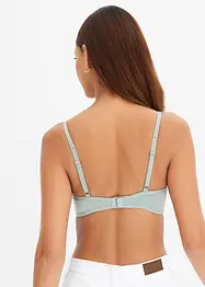 Reggiseno senza ferretto con coppe preformate e cotone biologico (pacco da 3), bonprix