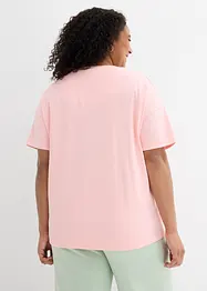 Maglia oversize in jersey interlock pesante in puro cotone biologico, bonprix