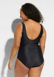 Costume intero con ruches e effetto modellante forte, bonprix