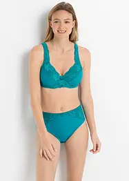 Slip alto con pizzo (pacco da 2), bonprix