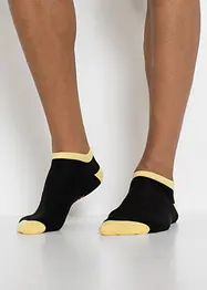 Calzini per sneakers con i giorni della settimana (pacco da 8 paia) con cotone biologico, bonprix