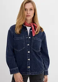 Giacca-camicia in jeans oversize, bonprix