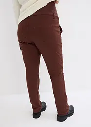 Pantaloni prémaman con cotone biologico, straight, bonprix
