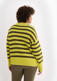 Maglione boxy traforato, bonprix