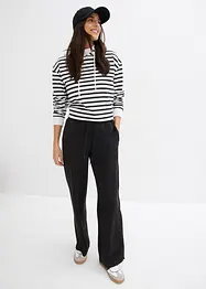Pantaloni in jersey di interlock pesante, bonprix