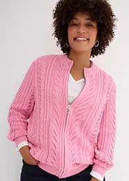 Cardigan con cerniera, bonprix