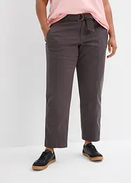 Pantaloni in cotone elasticizzato, bonprix