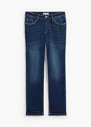 Jeans elasticizzati straight, a vita media, bonprix